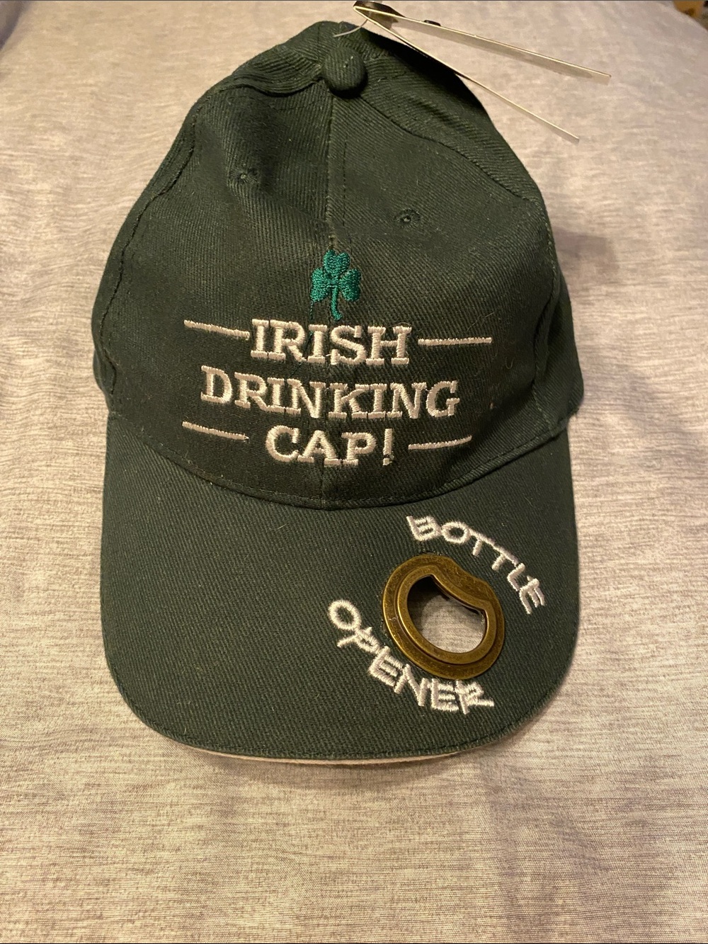 Irish Drinking Hat Cap w/ Bottle Opener NWT